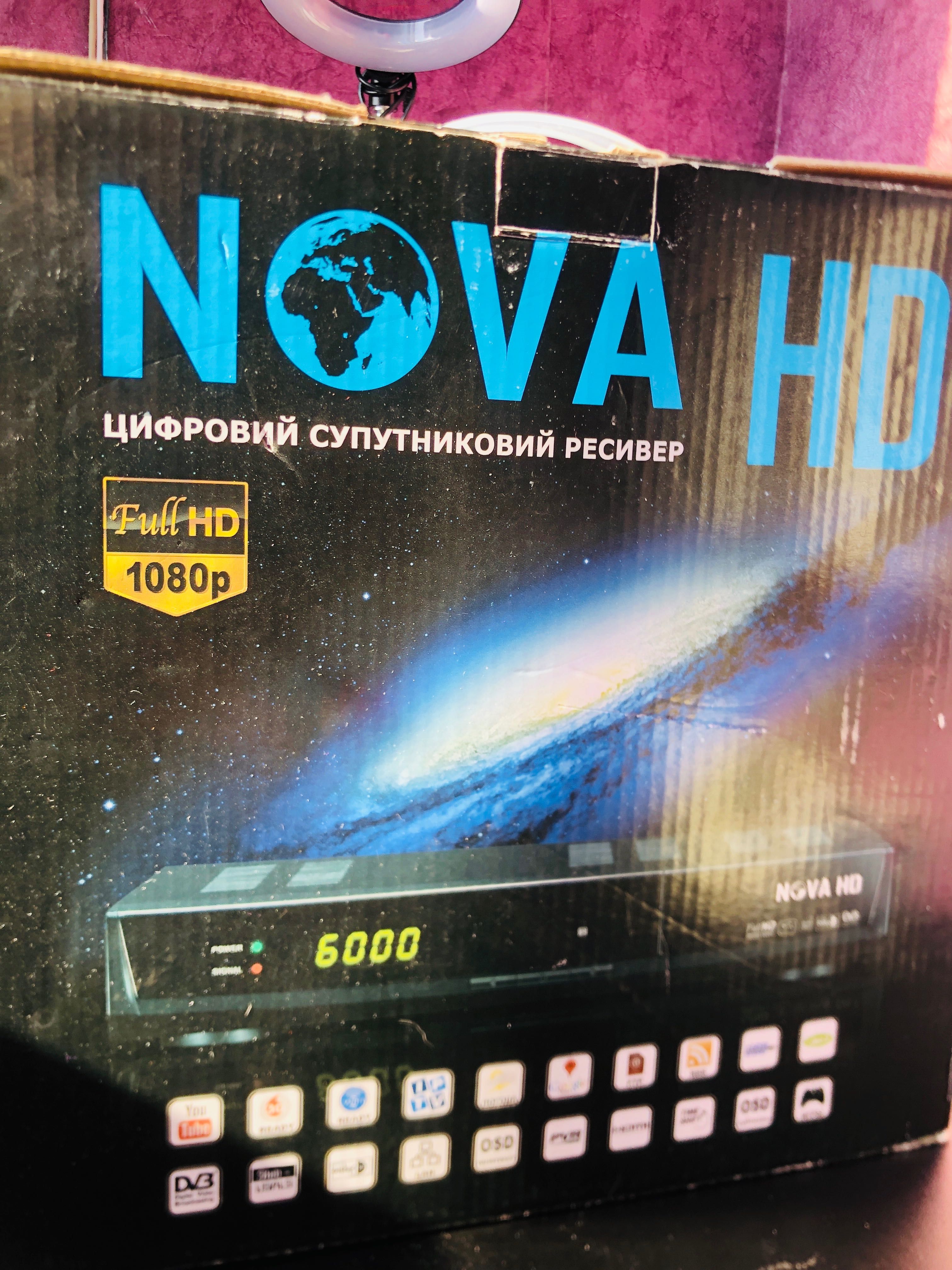 цифровий супутниковий ресивер nova