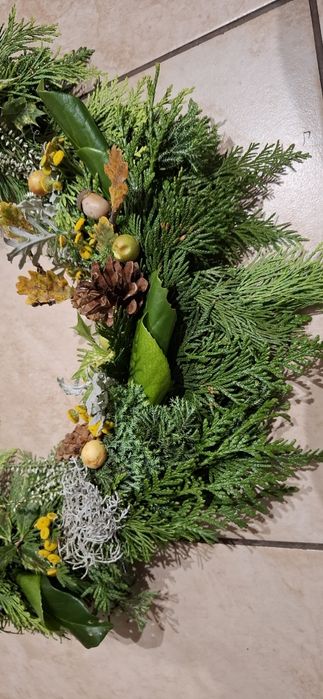 Wianek  w kompozycji  jesiennej