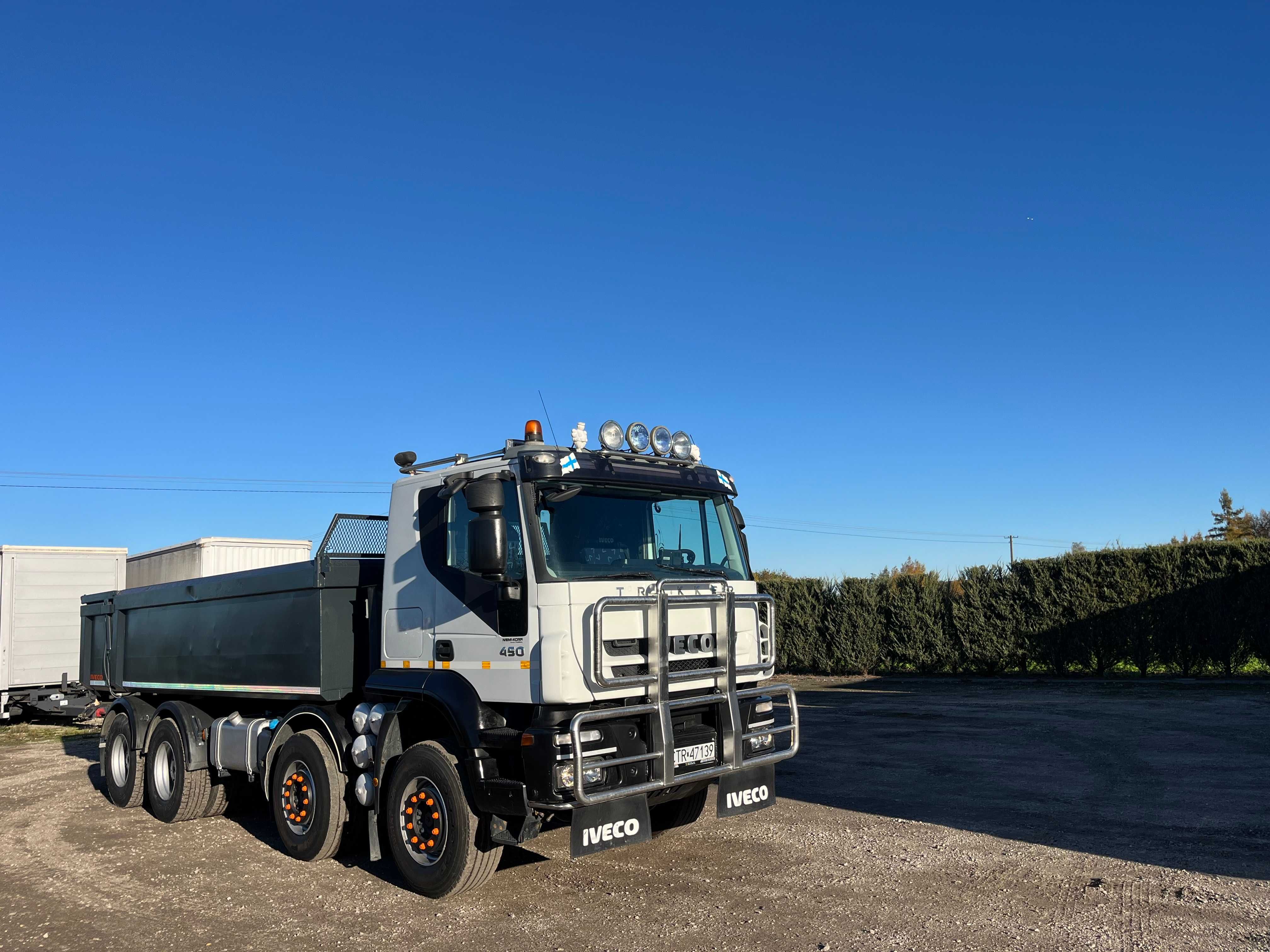 Iveco TRAKKER 450 wywrotka 8x4 * Sprowadzony