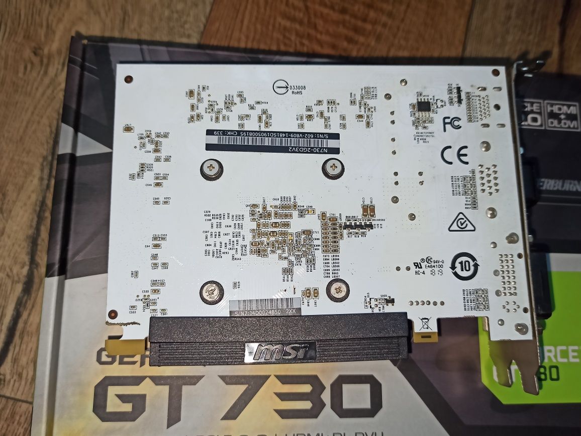 Відеокарта MSI GT 730 2GB DDR3