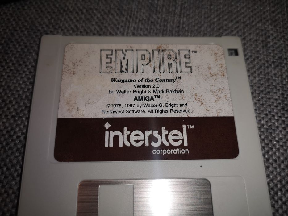 Empire AMIGA gra BIG BOX Retro 1987 (BIAŁY KRUK)