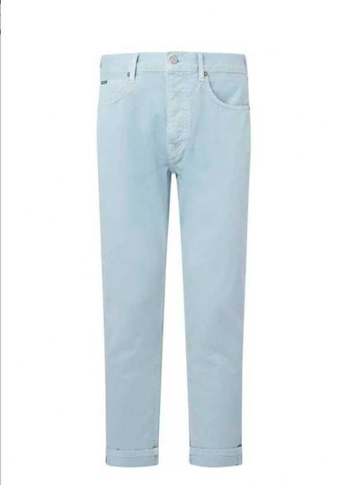 Calças Homen Pepe Jeans Azul-celeste Tamanho 30 (US) = 40 (PT) - L 32