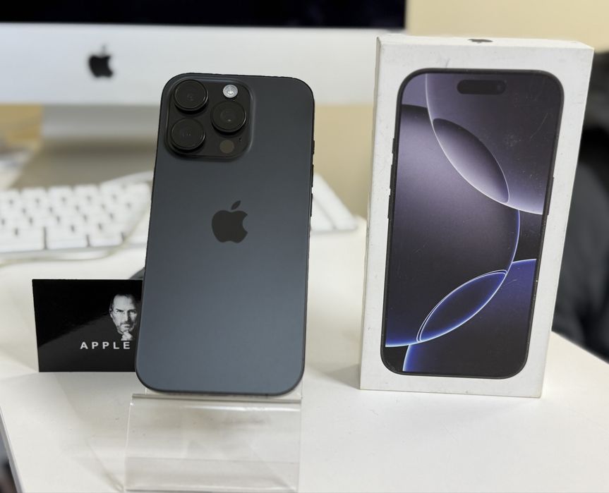IPhone 16 Pro 128 Gb Black Titanium Гарантія Магазин+обмін