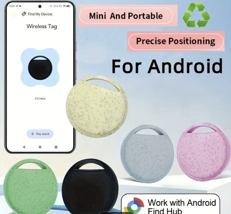 Smart Tag RSH - Трекер ! Для Android. Працює з Google Find