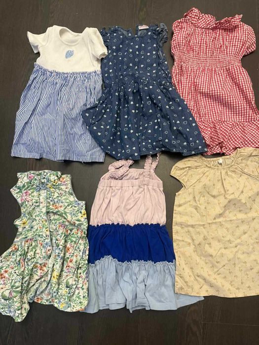 zestaw ubranek dla dziewczynki 92-98