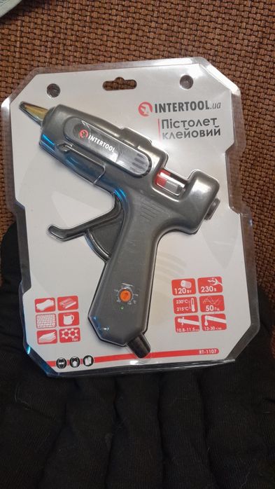 Клей пистолет Intertool