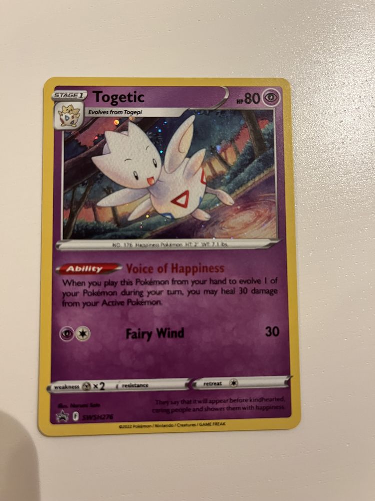 Togetic SWSH276 (cartas Pokémon)