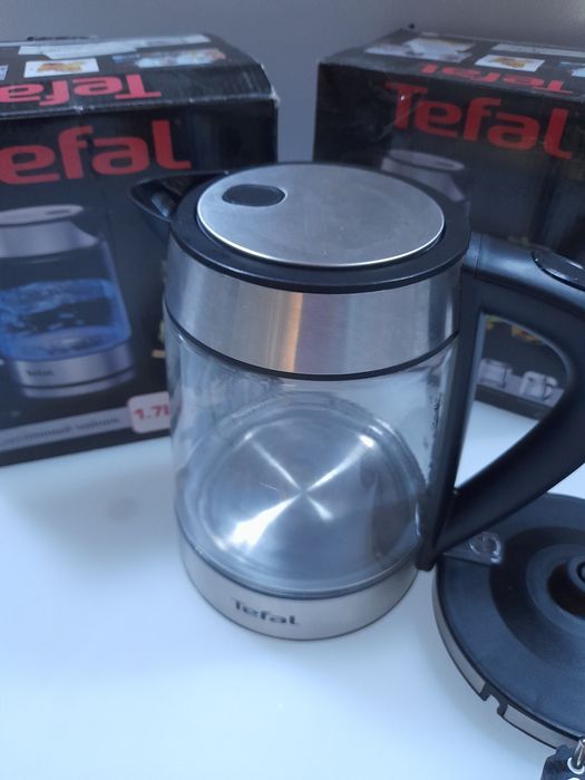 Електрочайник TEFAL GLASS KETTLE KI730D30