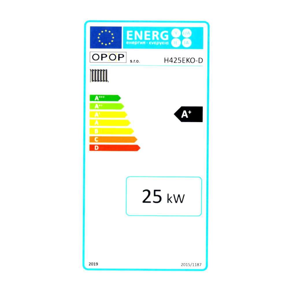 Kocioł zgazowujący drewno OPOP H4 EKO-D 25 kW - górny zasyp