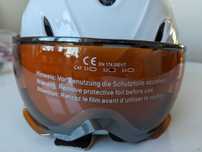 Kask narciarski z szybą Uvex Junior Visor Pro 46-52 dla dziecka 5-8L
