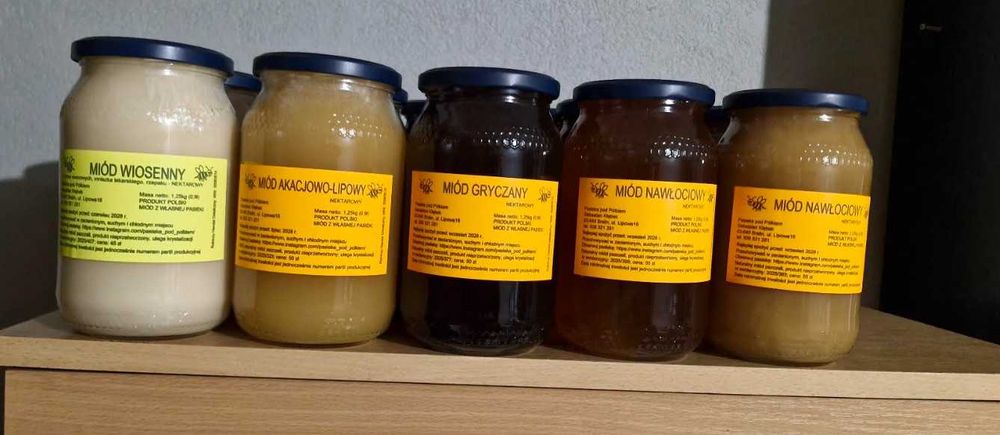 Naturalny MIÓD z własnej pasieki