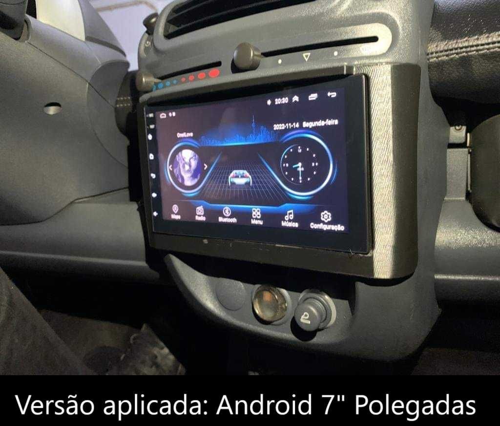 (NOVO) Rádio 2DIN 7" • SMART ForTwo (450) • Android GPS 4+32GB
