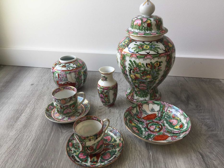 Conjunto de peças chinesas