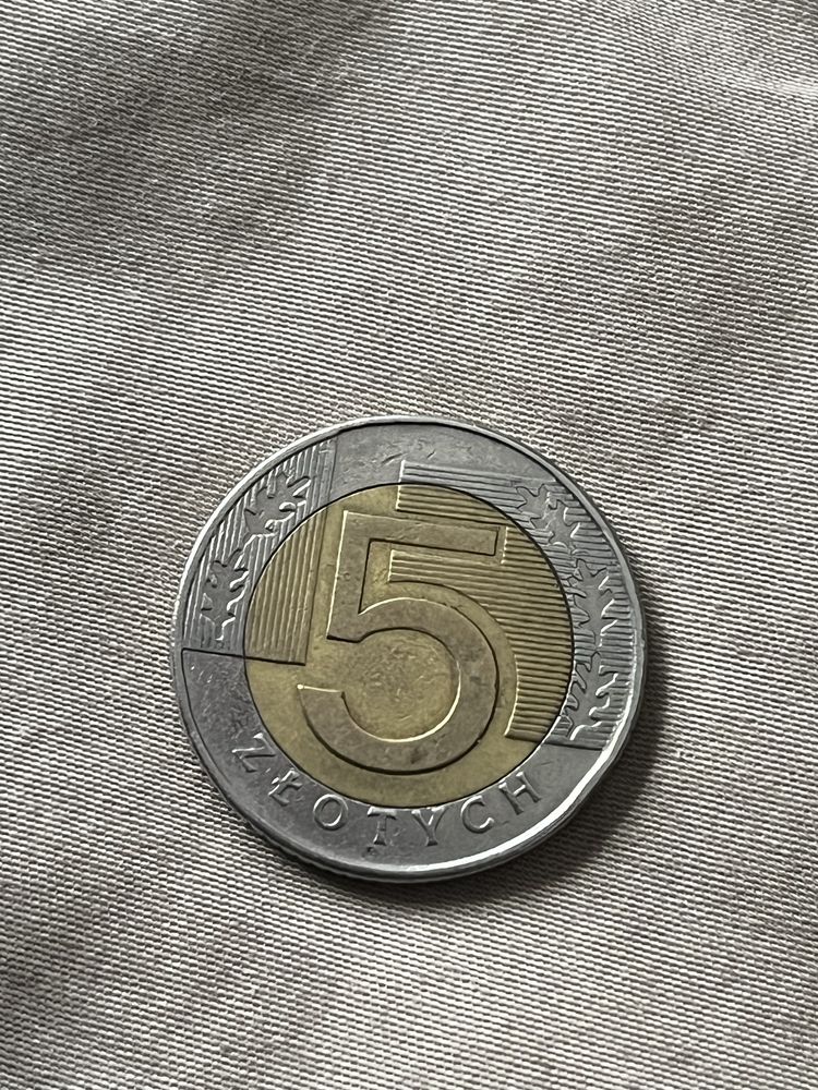 5 zł złotych 1996