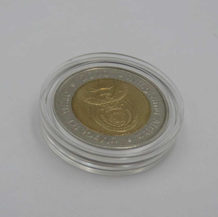 Moeda sul-africana de cinco rands, edição limitada (Reservado)