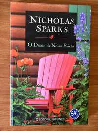 Livro " O Diário da Nossa Paixão"- Nicholas Sparks