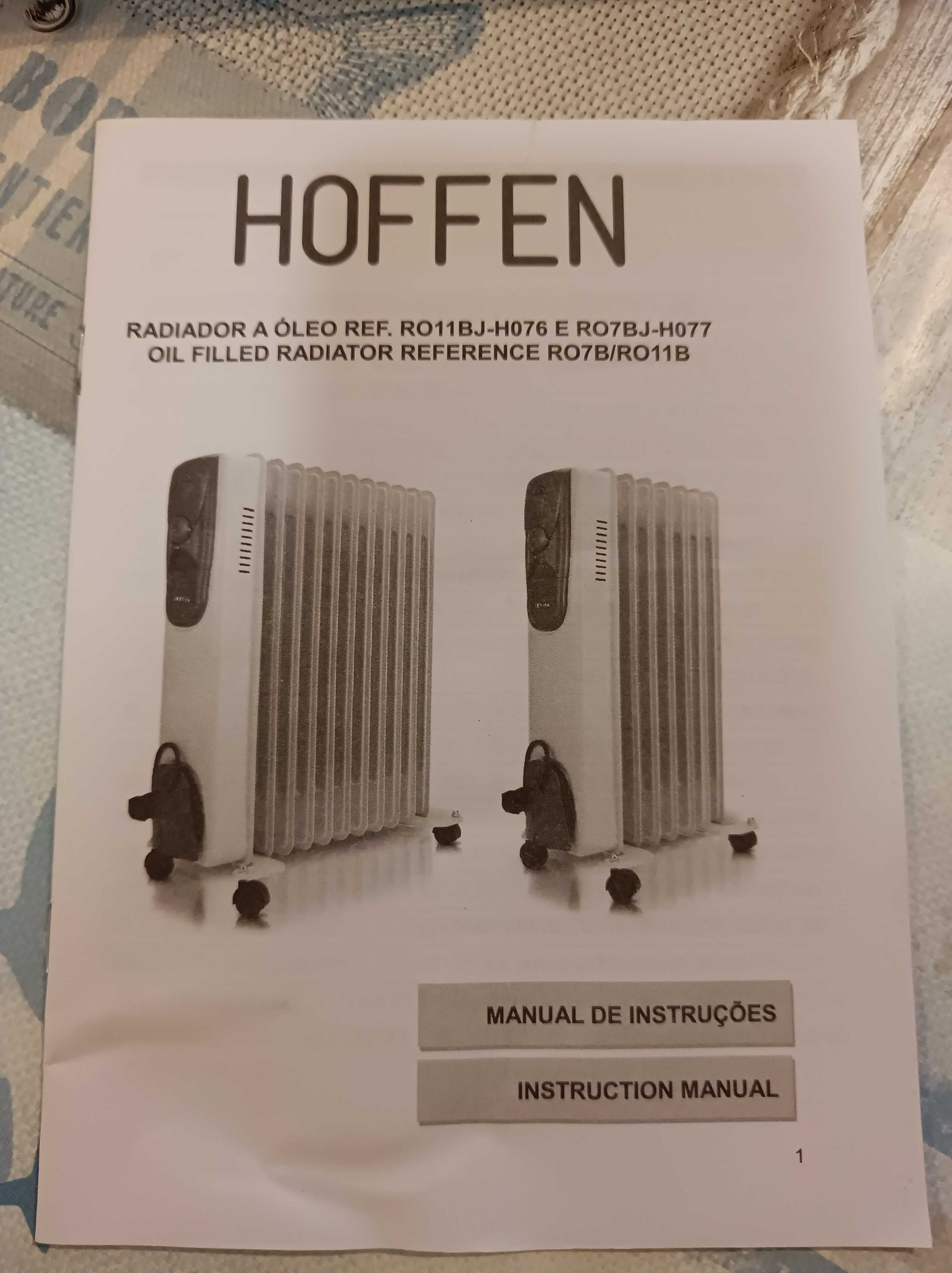 Radiador a óleo Hoffen 2500W - 11 elementos