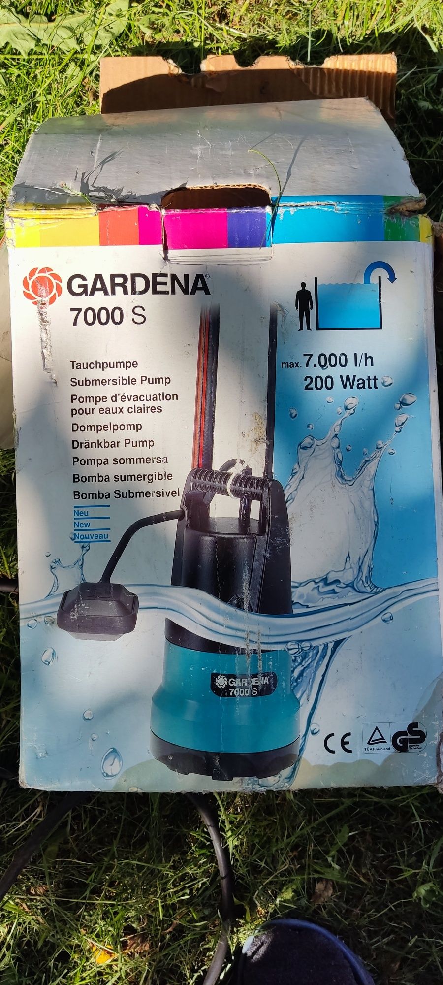Pompa zanurzeniowa Gardena 7000S, używana