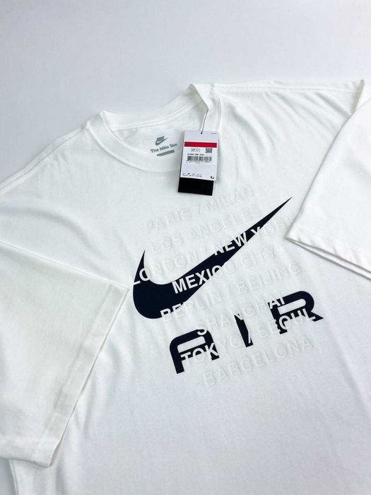 Оригінал! Чоловіча Футболка Nike Air біла (XL/2XL) Нова з бірками!
