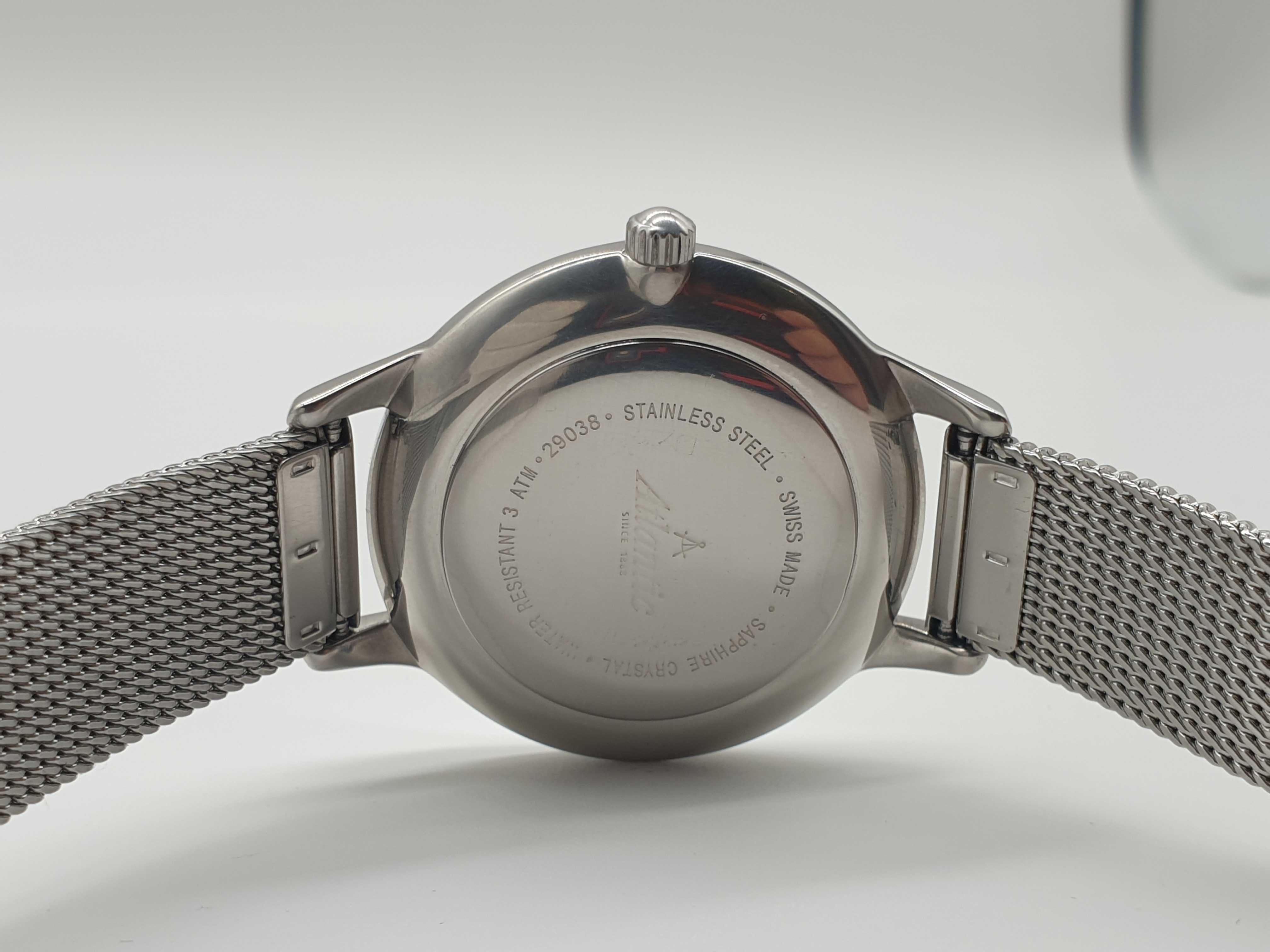 Жіночий годинник часы Atlantic Elegance 29038.41.21MB 34mm