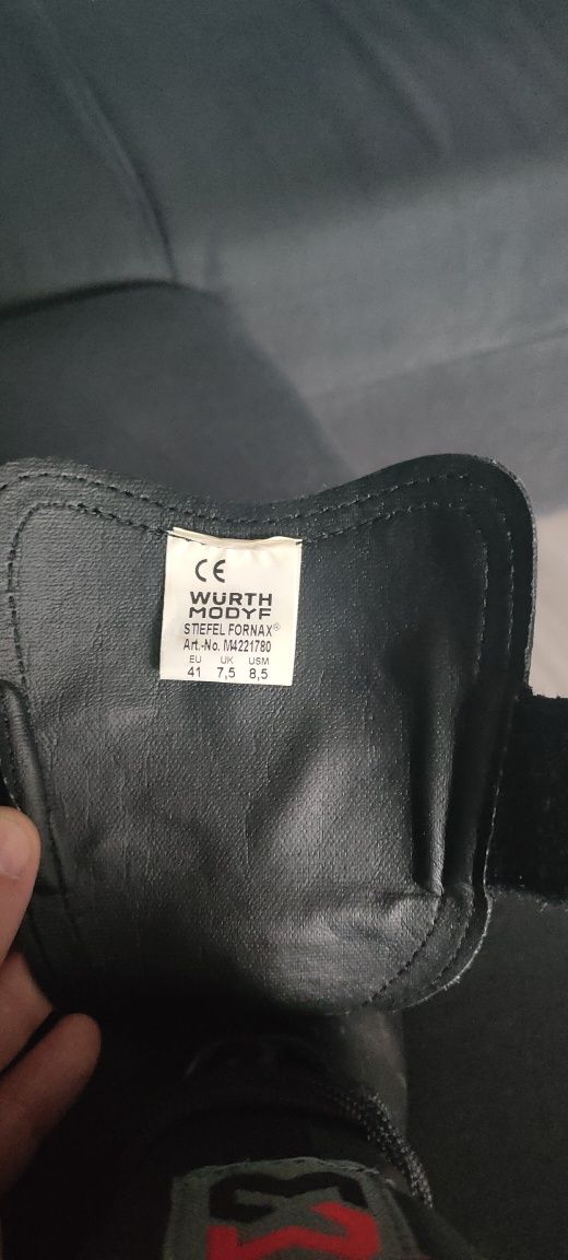 Buty spawalnicze Wurth rozmiar 41