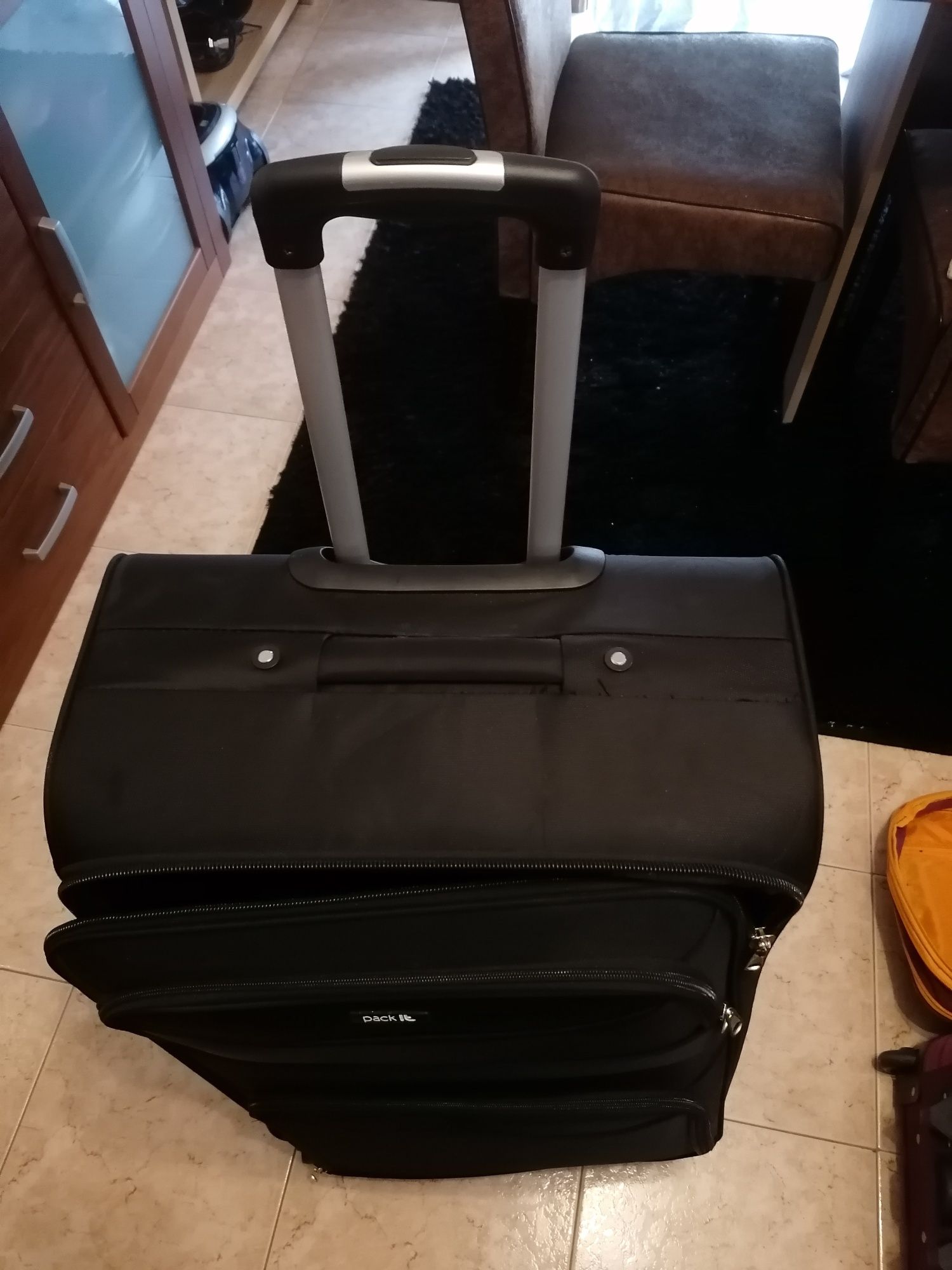 Mala de viagem preta
