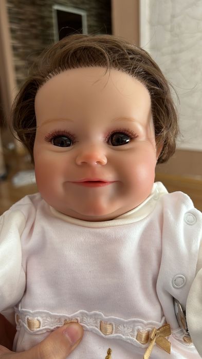Bebé reborn corpo todo de vinil