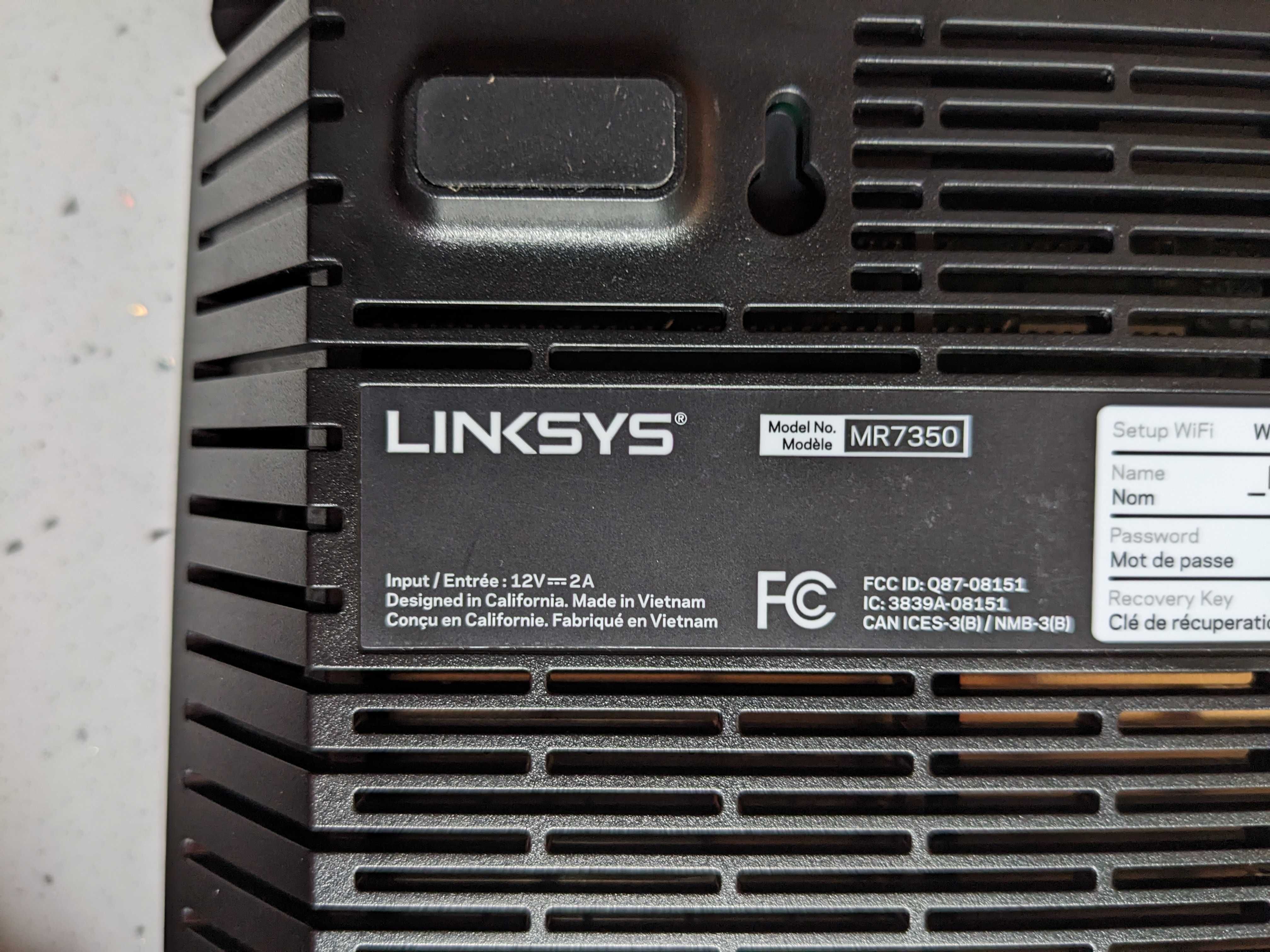 Linksys MR7350 WiFi 6 Mesh Router