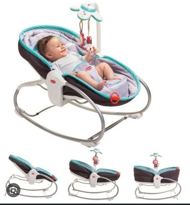 Tiny love Wielofunkcyjny leżaczek-bujaczek z funkcją krzesełka 3w1