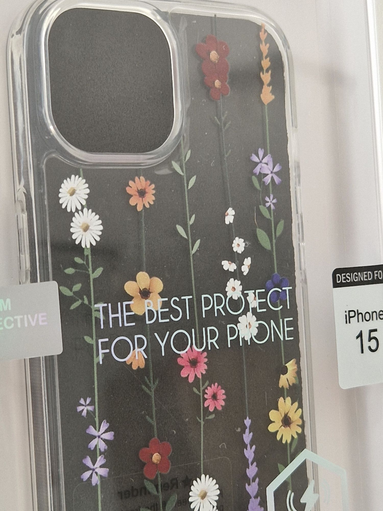 Tel Protect Flower do Iphone 15 wzór 4