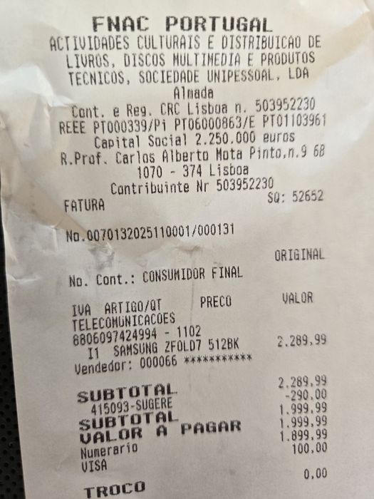 Z Fold 7  Preto 512 GB( Novo ; Embalado )