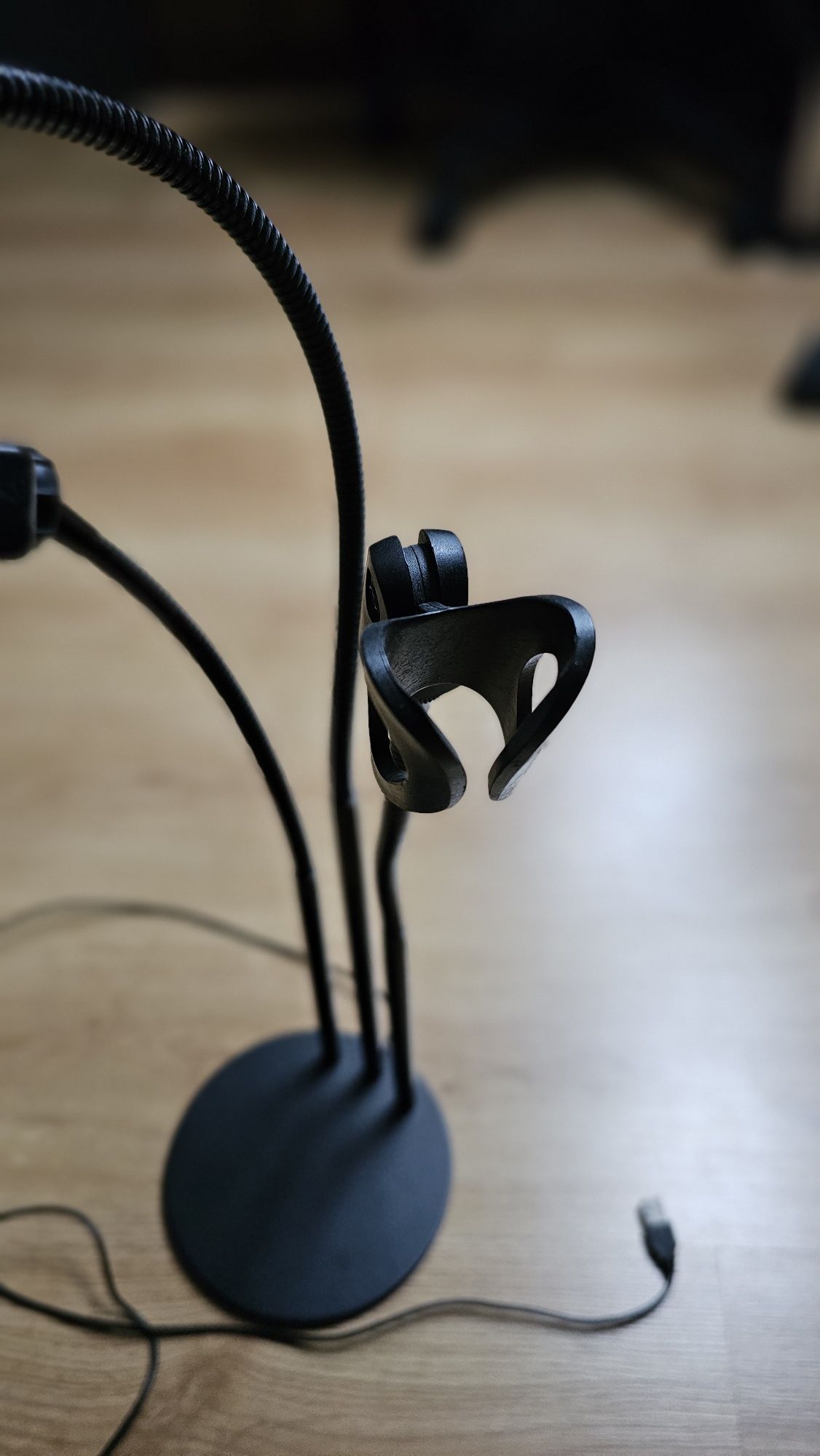 Stojak lampka led do sreamingu dla influencera