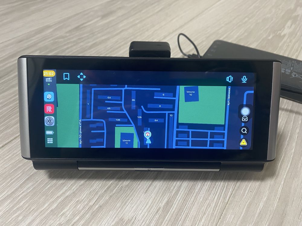 Автомобільний дисплей CAMECHO 7” з відеореєстратором Carplay/Android