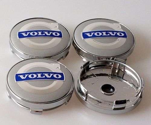 Z229 4 Centros Jante Volvo 64mm XC90 XC70 XC60 V40 V50 V60 Novo!