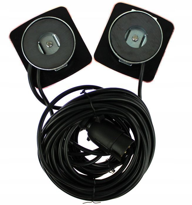 Lampy Tylne Led Diodowe Na Magnes Przyczepy 12M