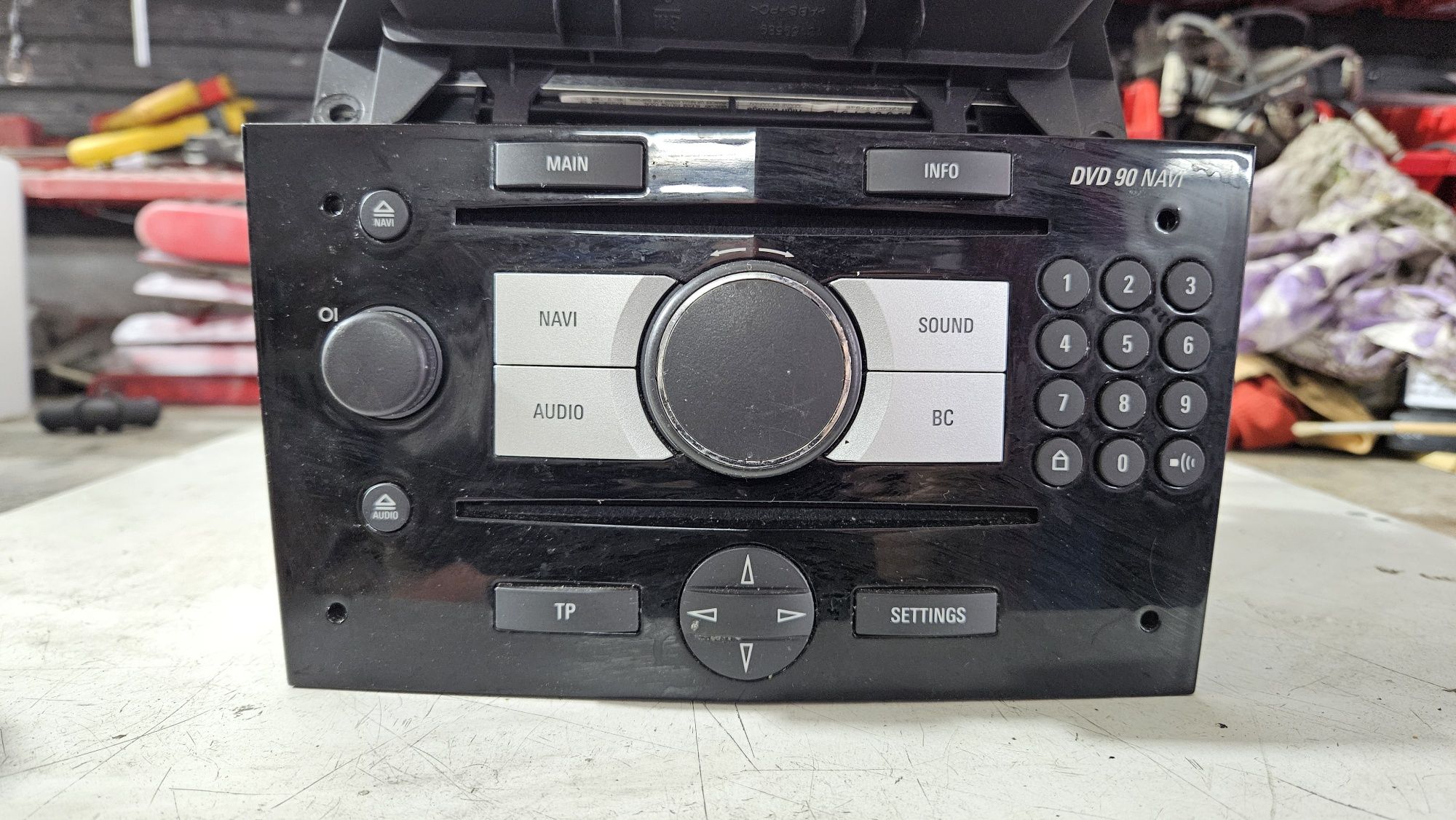 Radio nawigacja DVD90 Navi kolorowa opel zafira b astra h komplet