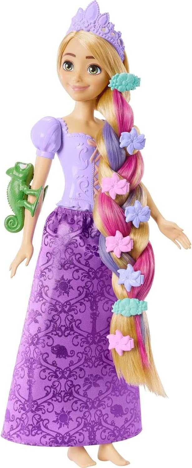 Кукла Рапунцель с меняющими цвет волосами 27 см Disney Rapunzel Mattel