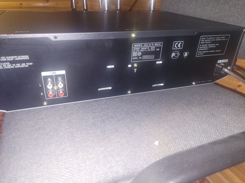 SONY TC-WR681 касетник магнитофон