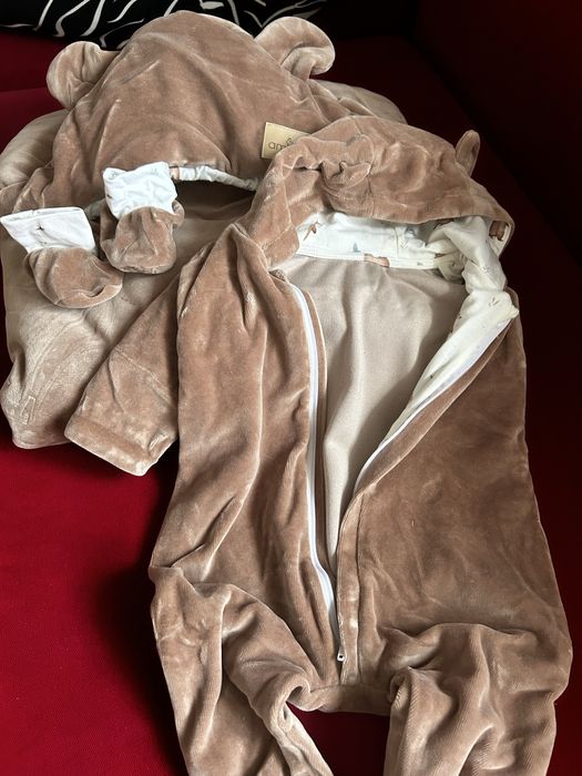 Otulacz do fotelika i kombinezon