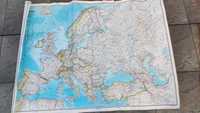 Mapa "Europe" - National Geographic