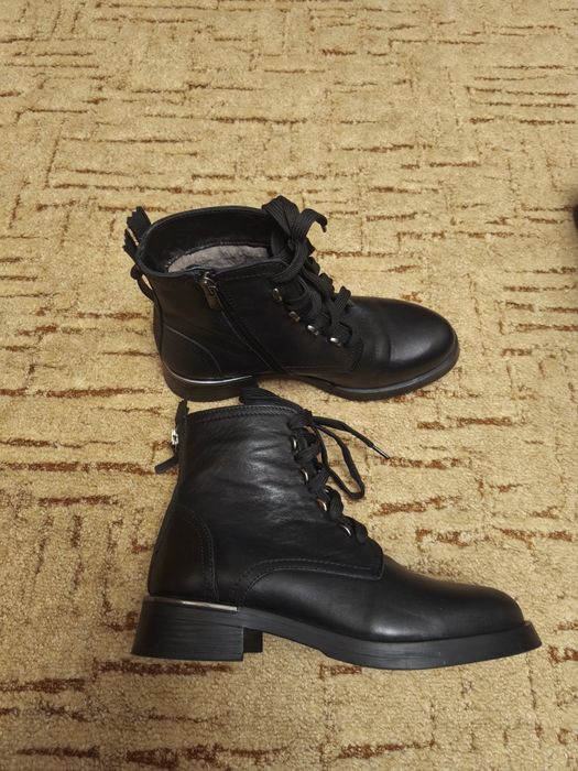 Черевики зимові Prego з натуральної шкіри