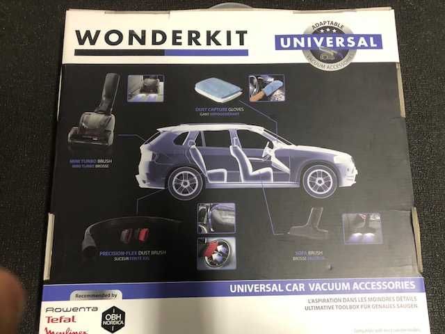 Wonderkit - Kit acessórios para aspiração do carro