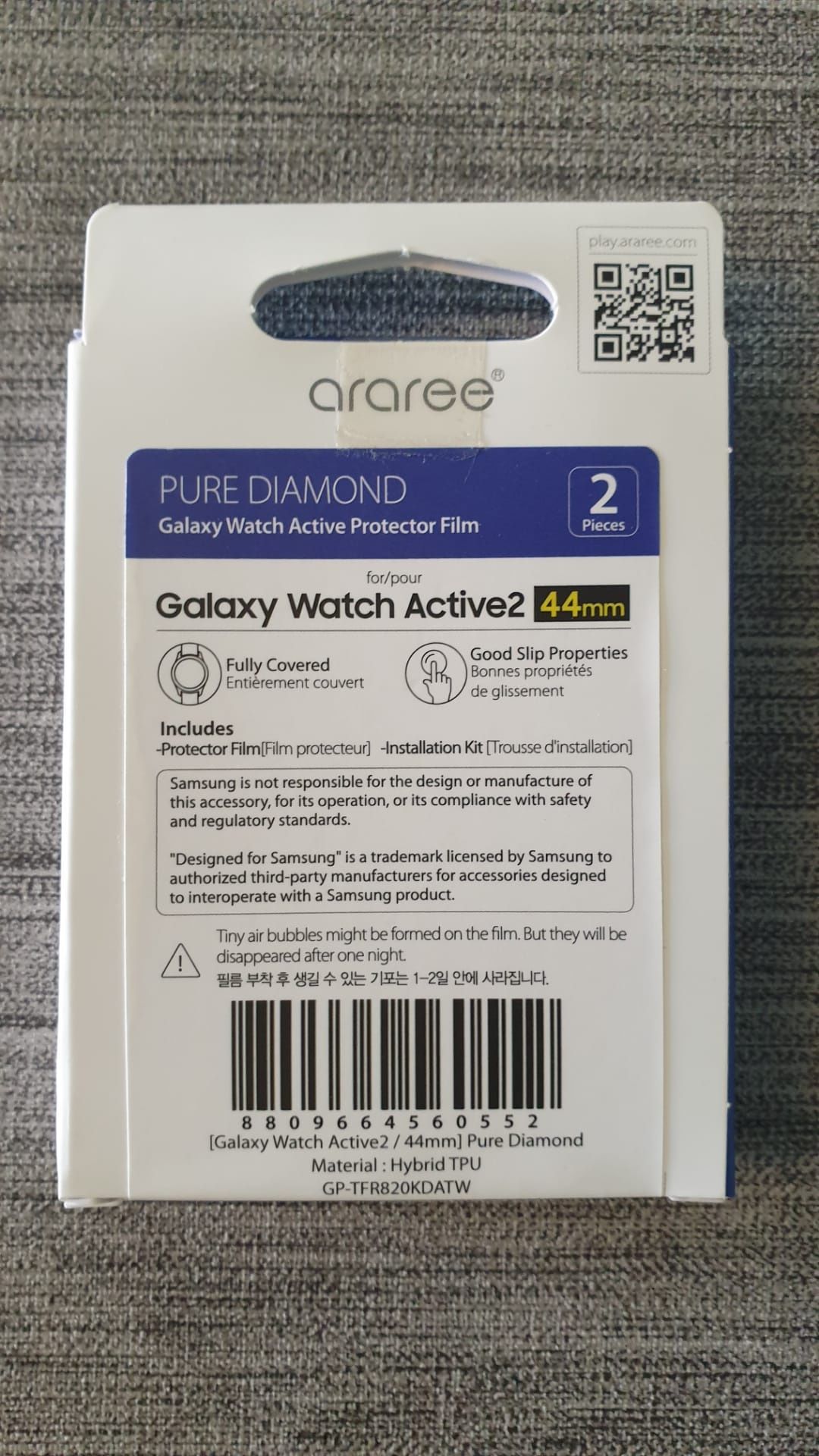 Protector Ecrã Samsung Galaxy Watch Active2 44mm