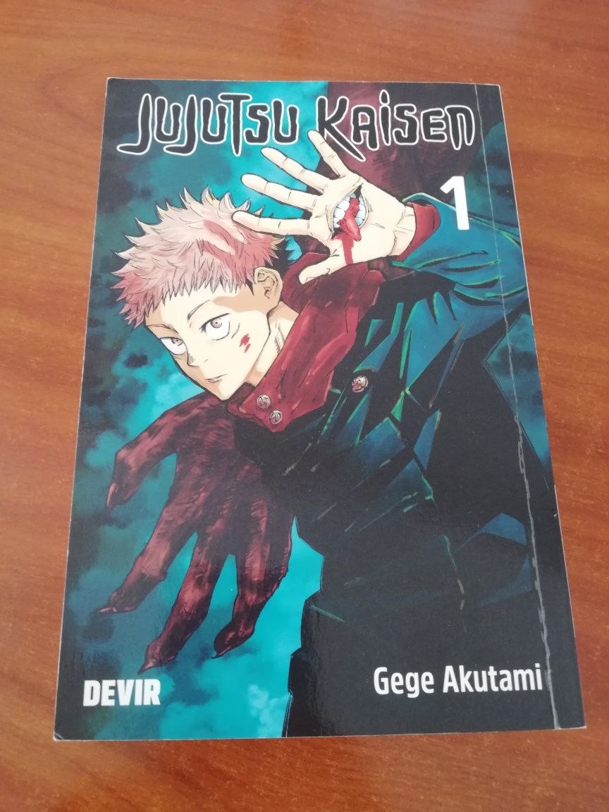 Jujutsu Kaisen Manga Volumes 1 e 2
