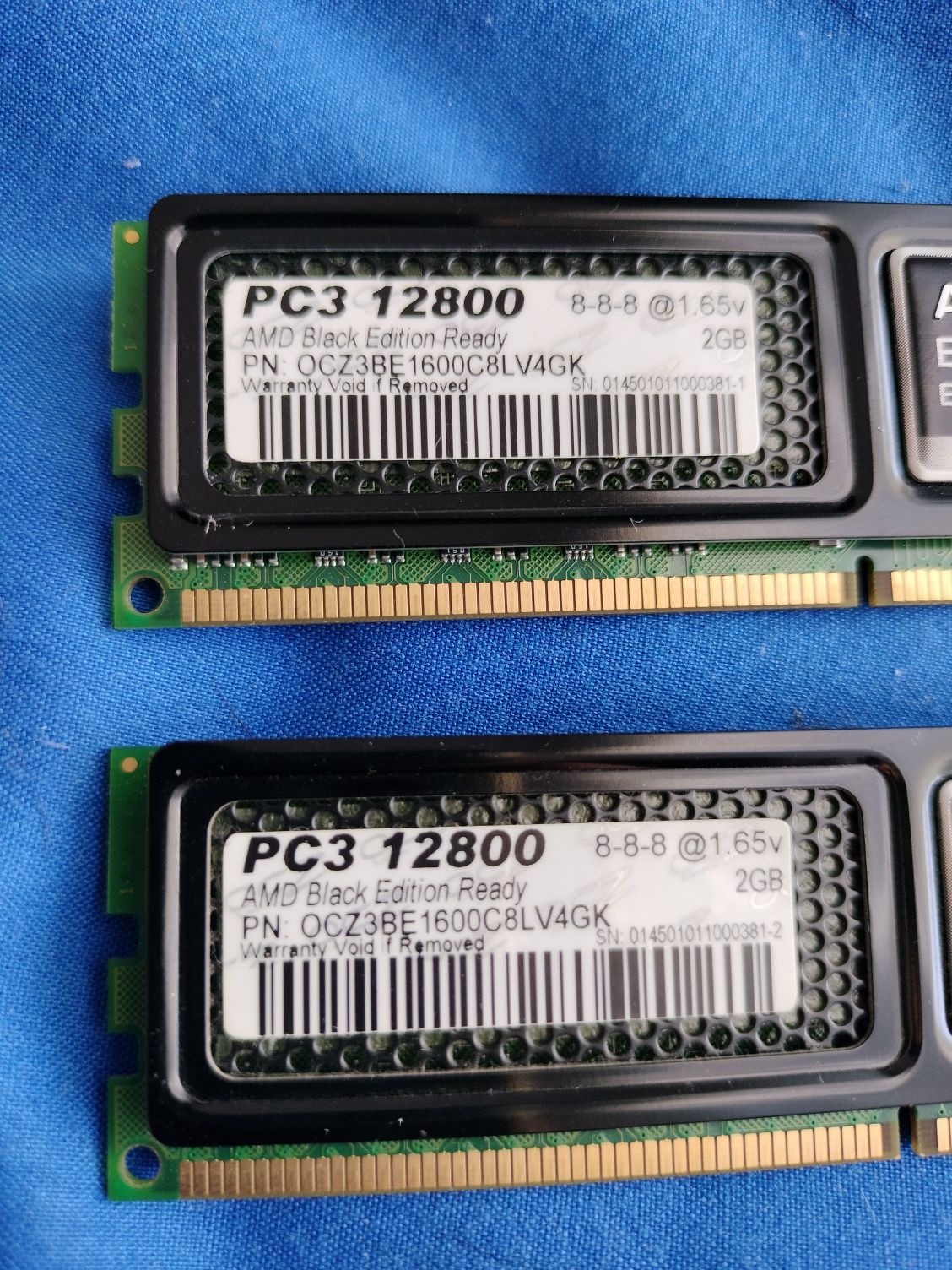 AMD Black Edition 4GB (2 x 2GB) DDR3 1600 MHz