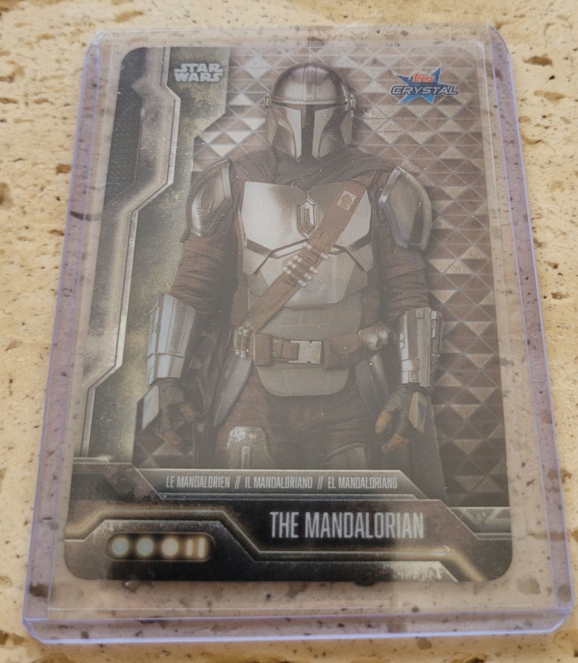 The Mandalorian - Topps trading cards Rare Blue