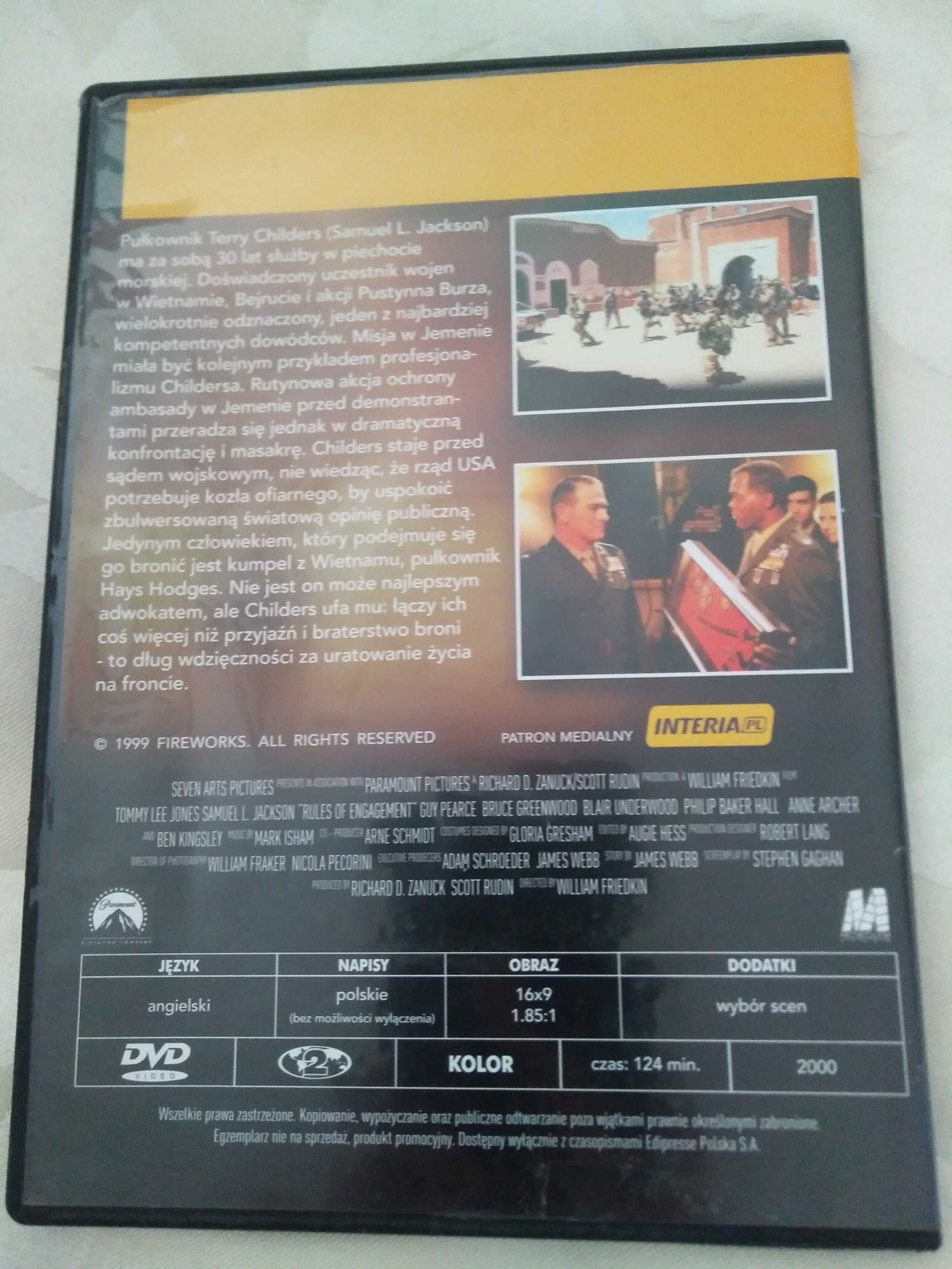 Regulamin zabijania Tommy Lee Jones mocne kino płyta DVD film