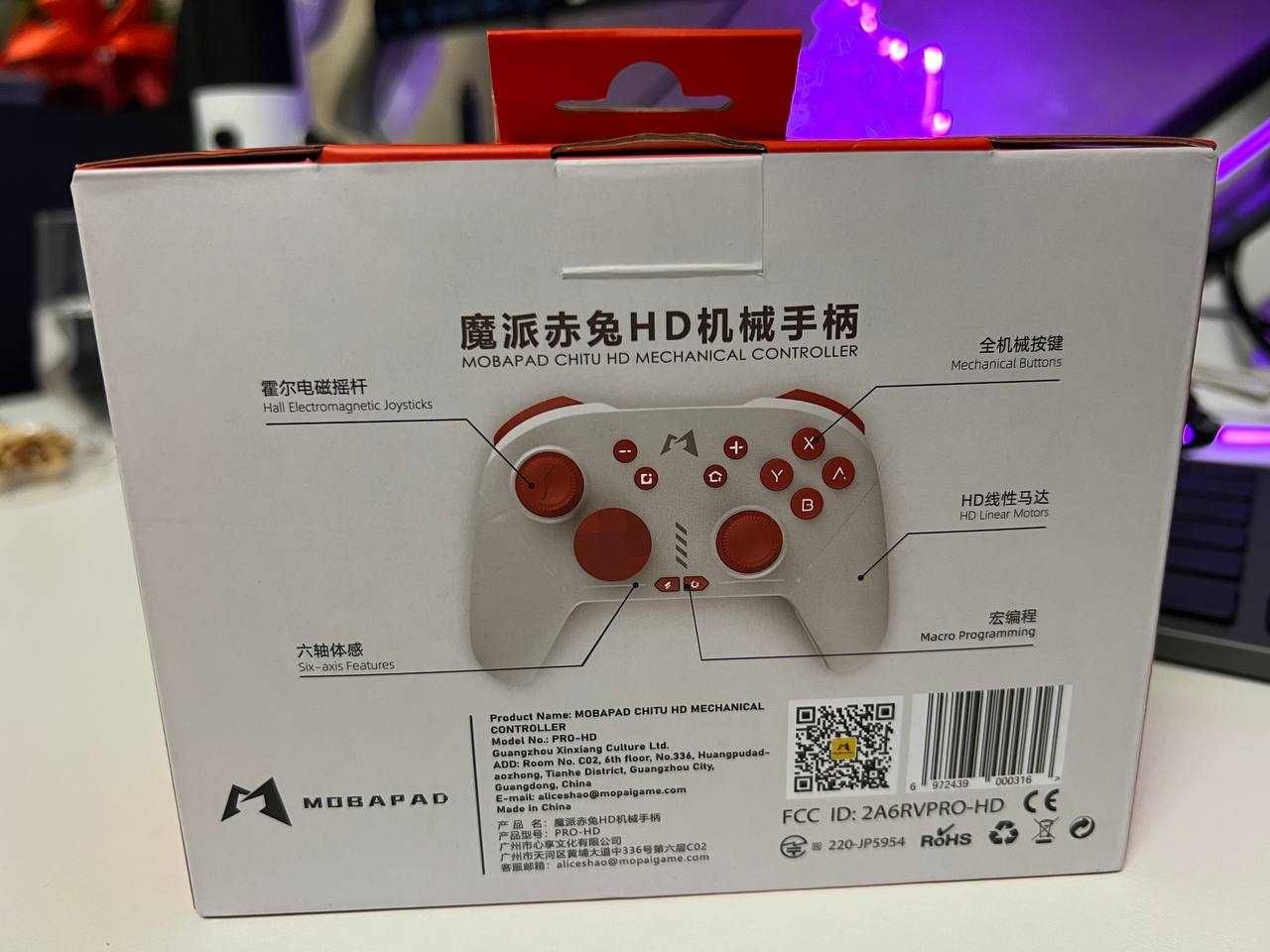 MOBAPAD CHITU HD замена Switch Pro Controller