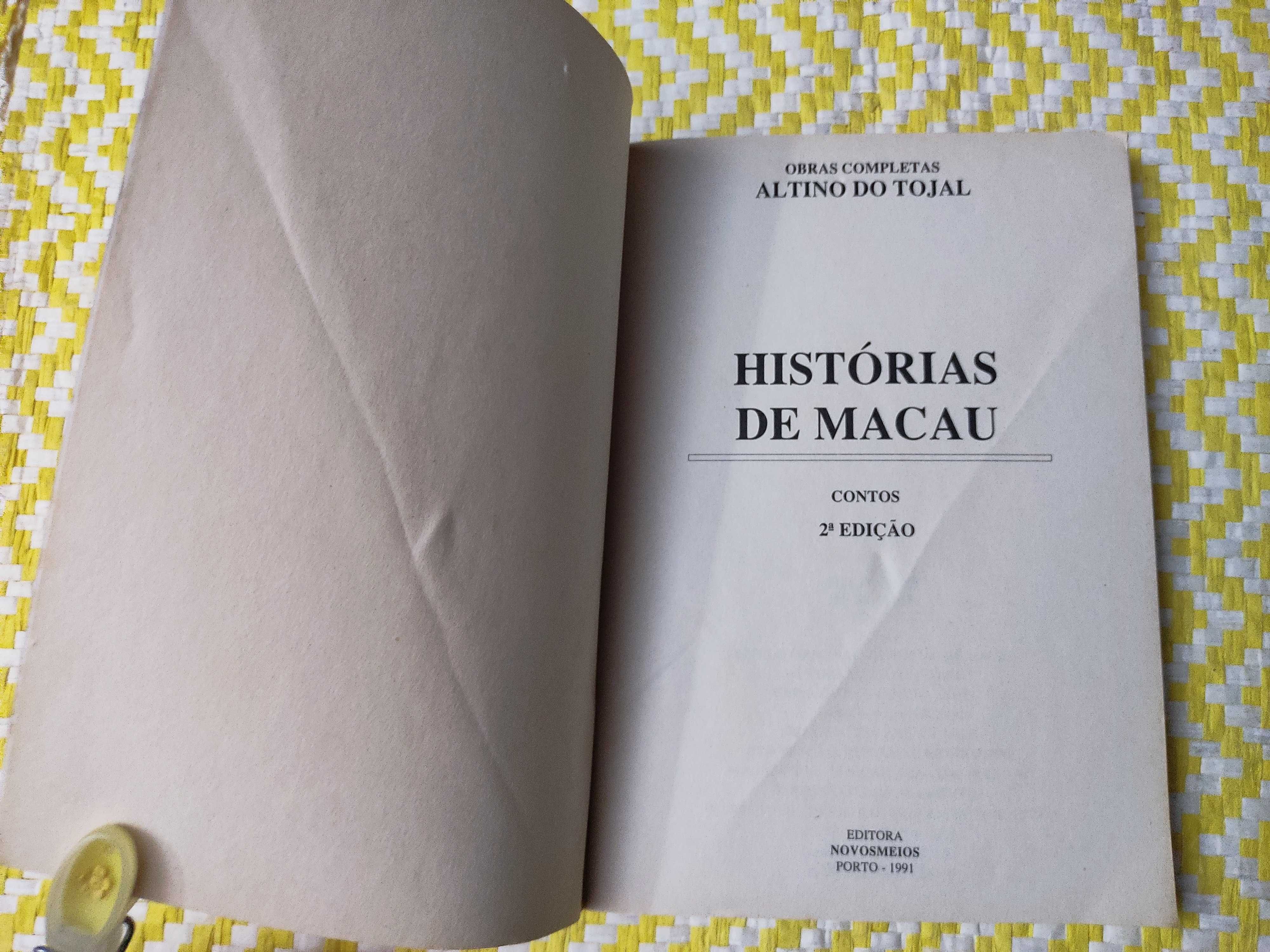 Histórias de Macau – 
Altino do Tojal