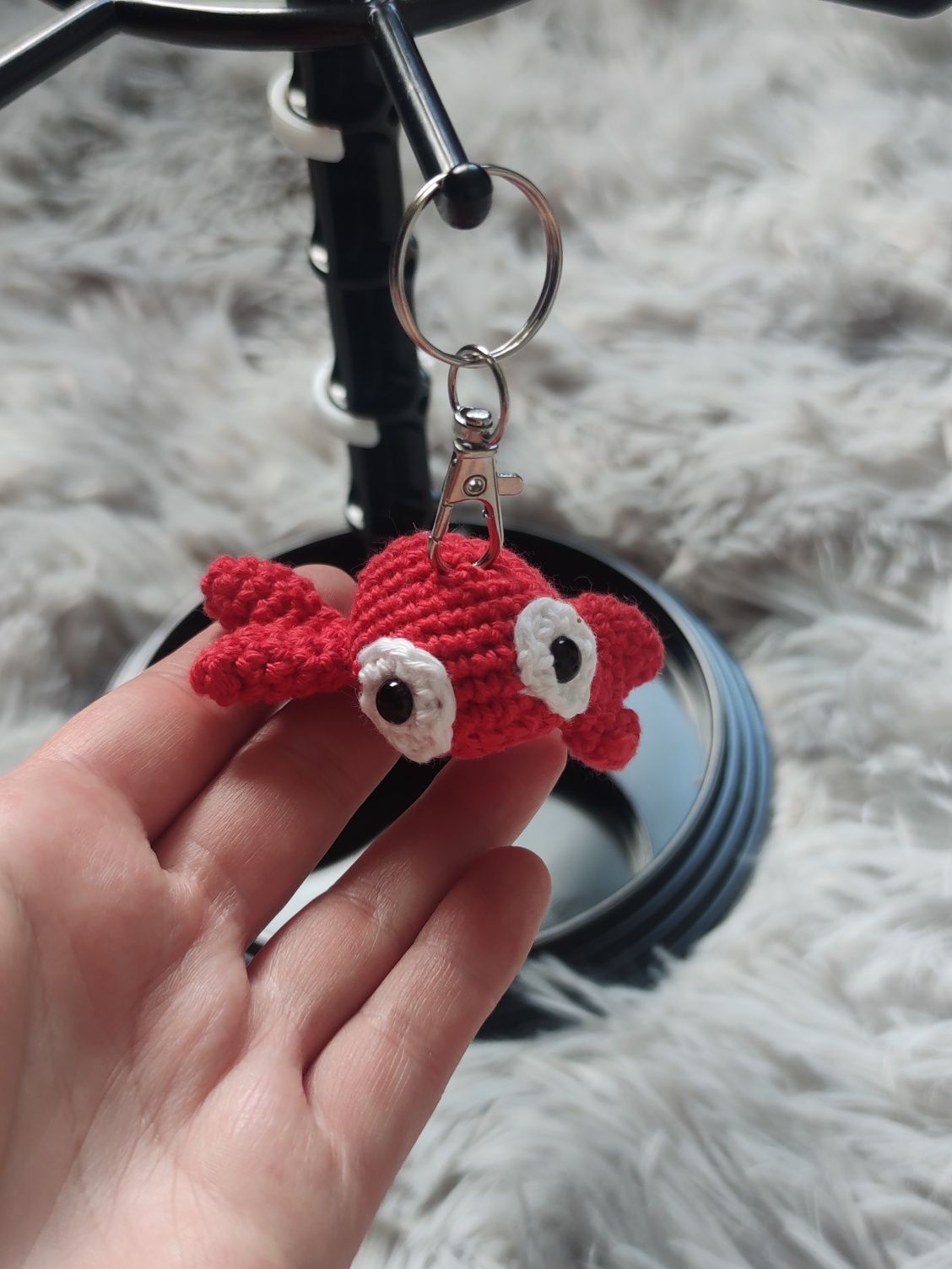 Krab breloczek brelok do kluczy